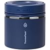 ThermoFlask 20 oz Insulated Food Jar, Leakproof Stainless Steel Food Containers, 2-Pack (Blue & White)