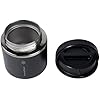 ThermoFlask 20 oz Insulated Food Jar, Leakproof Stainless Steel Food Containers, 2-Pack (Black & Gray)