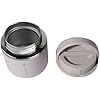 ThermoFlask 20 oz Insulated Food Jar, Leakproof Stainless Steel Food Containers, 2-Pack (Black & Gray)