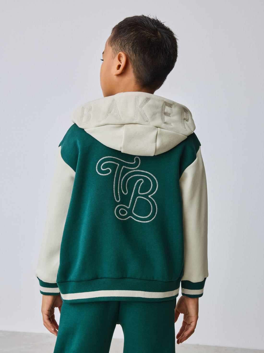 Baker by Ted Baker Varsity 3 Piece Hoodie T-Shirt and Joggers Set - 3-4 Yrs