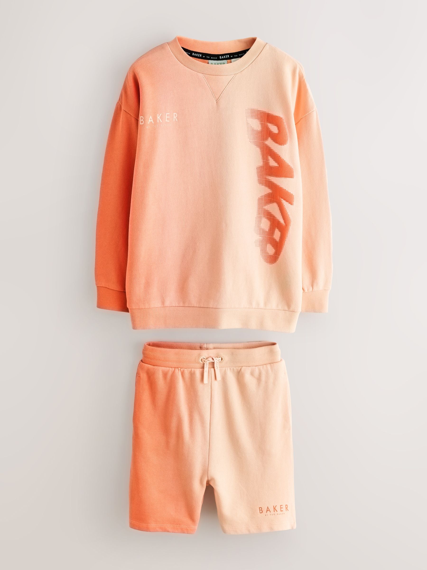Baker by Ted Baker Ombre Sweatshirt and Shorts Set