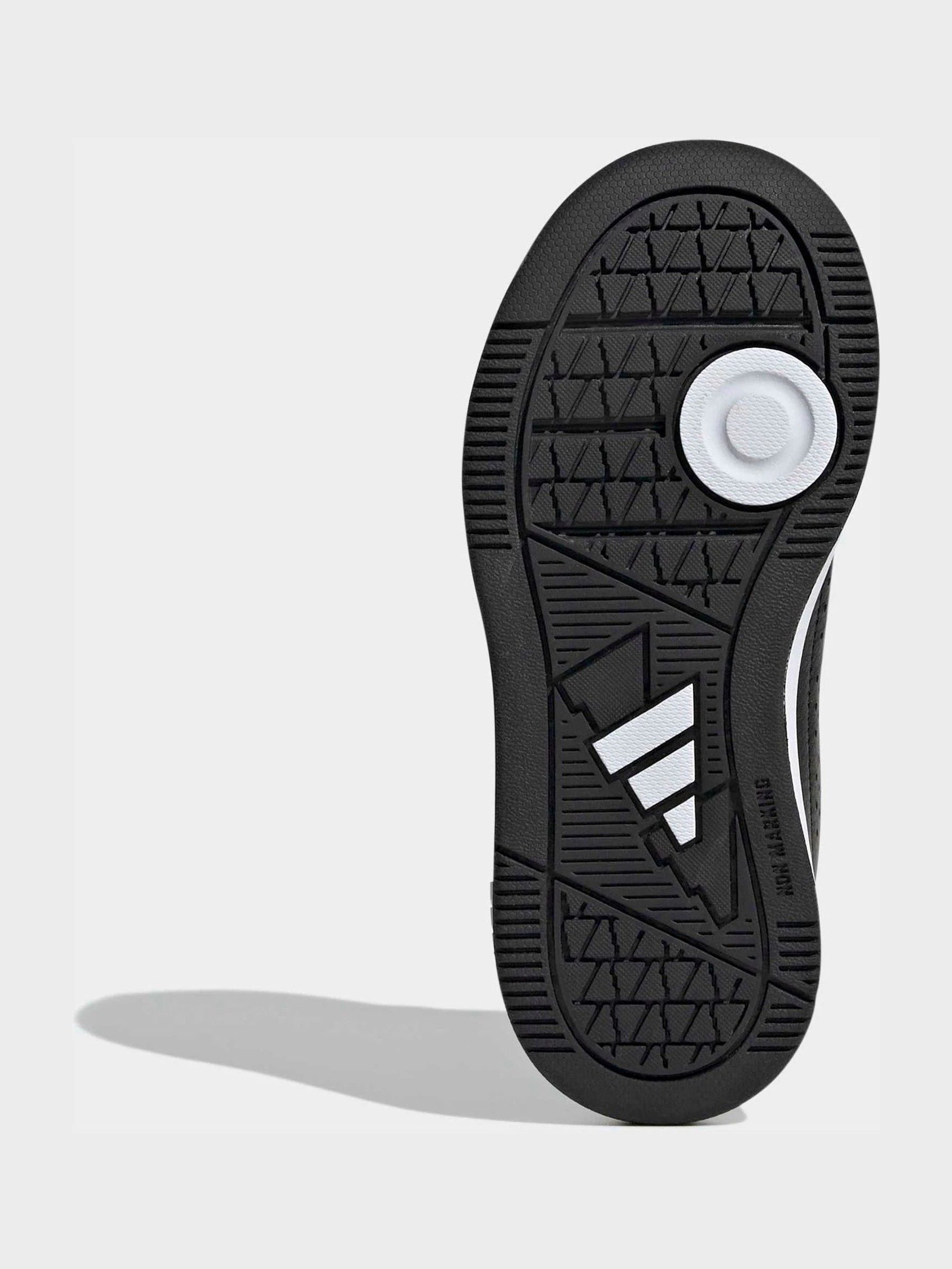adidas Black/White Hook and Loop Tensaur Sport 3.0 Junior Trainers