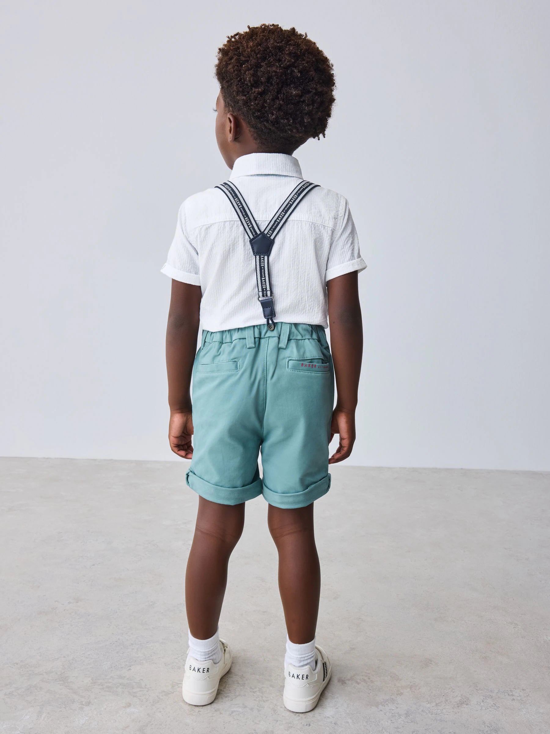 Baker by Ted Baker 3 Piece Shirt, Shorts and Braces Set