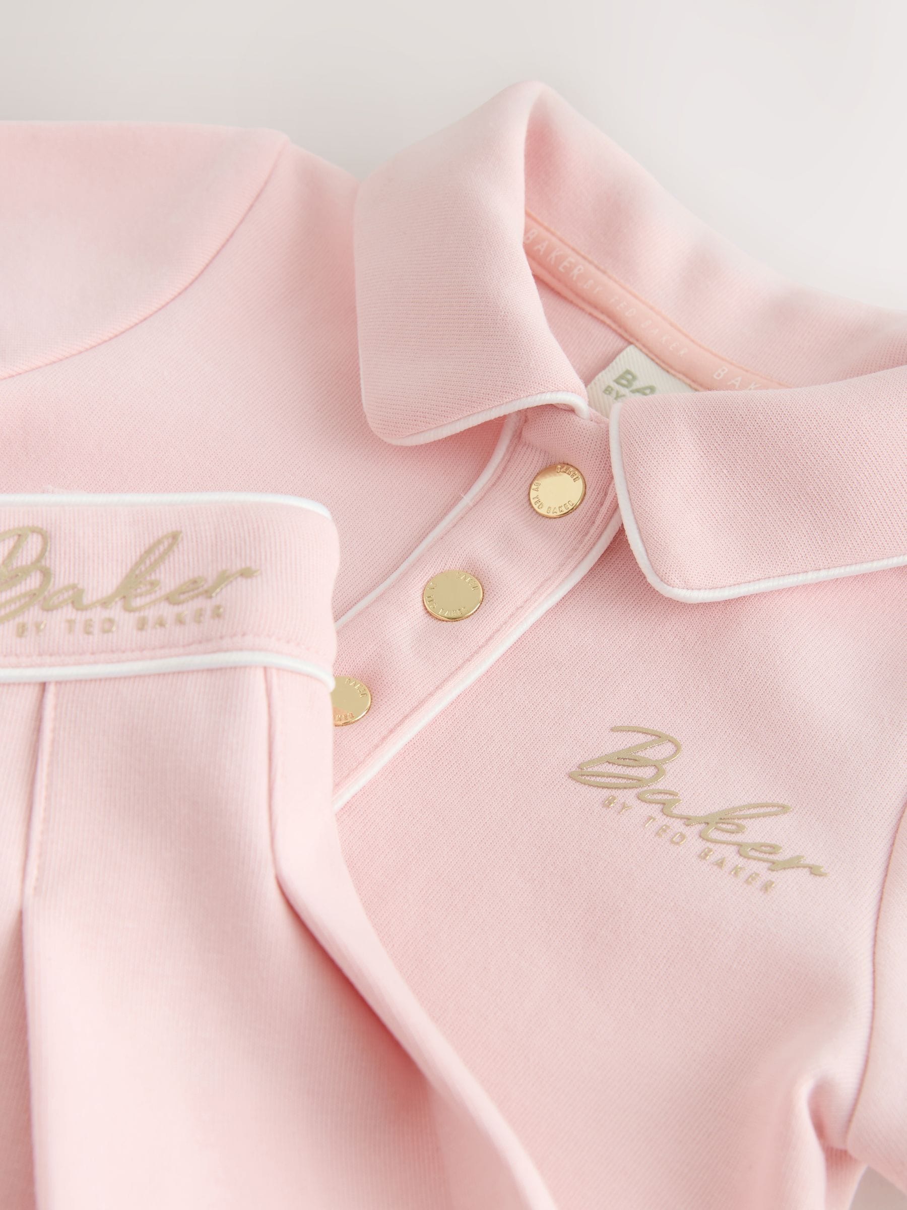 Baker by Ted Baker 2 Piece Tennis Polo Top & Skirt Set