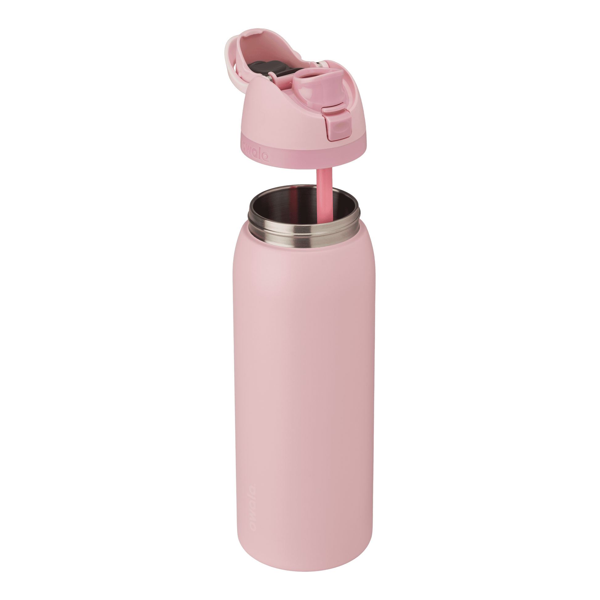 Owala FreeSip Insulated Stainless Steel Water Bottle with Straw for Sports, Travel and School, BPA-Free, 40oz, Calm Waters