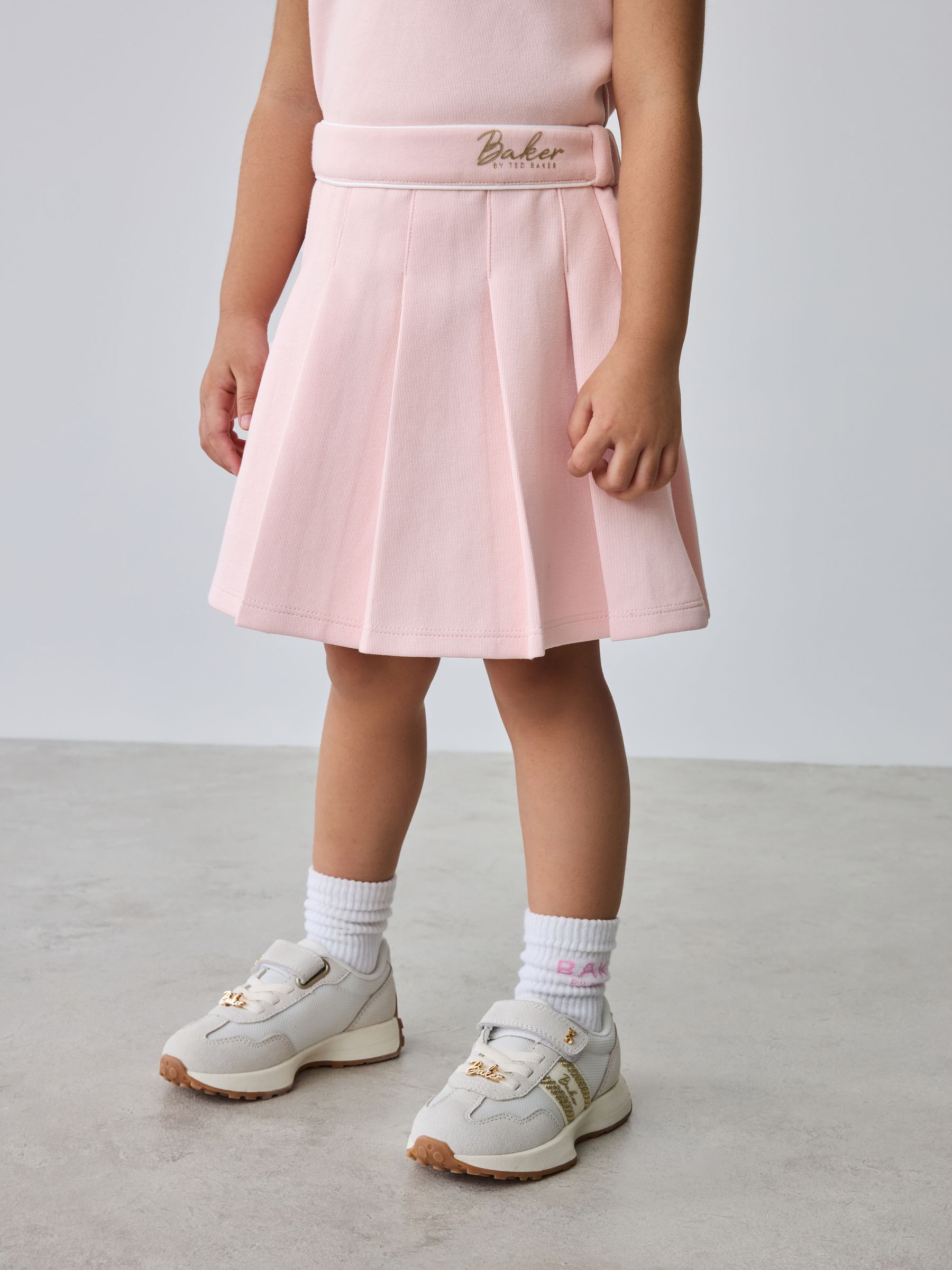 Baker by Ted Baker 2 Piece Tennis Polo Top & Skirt Set