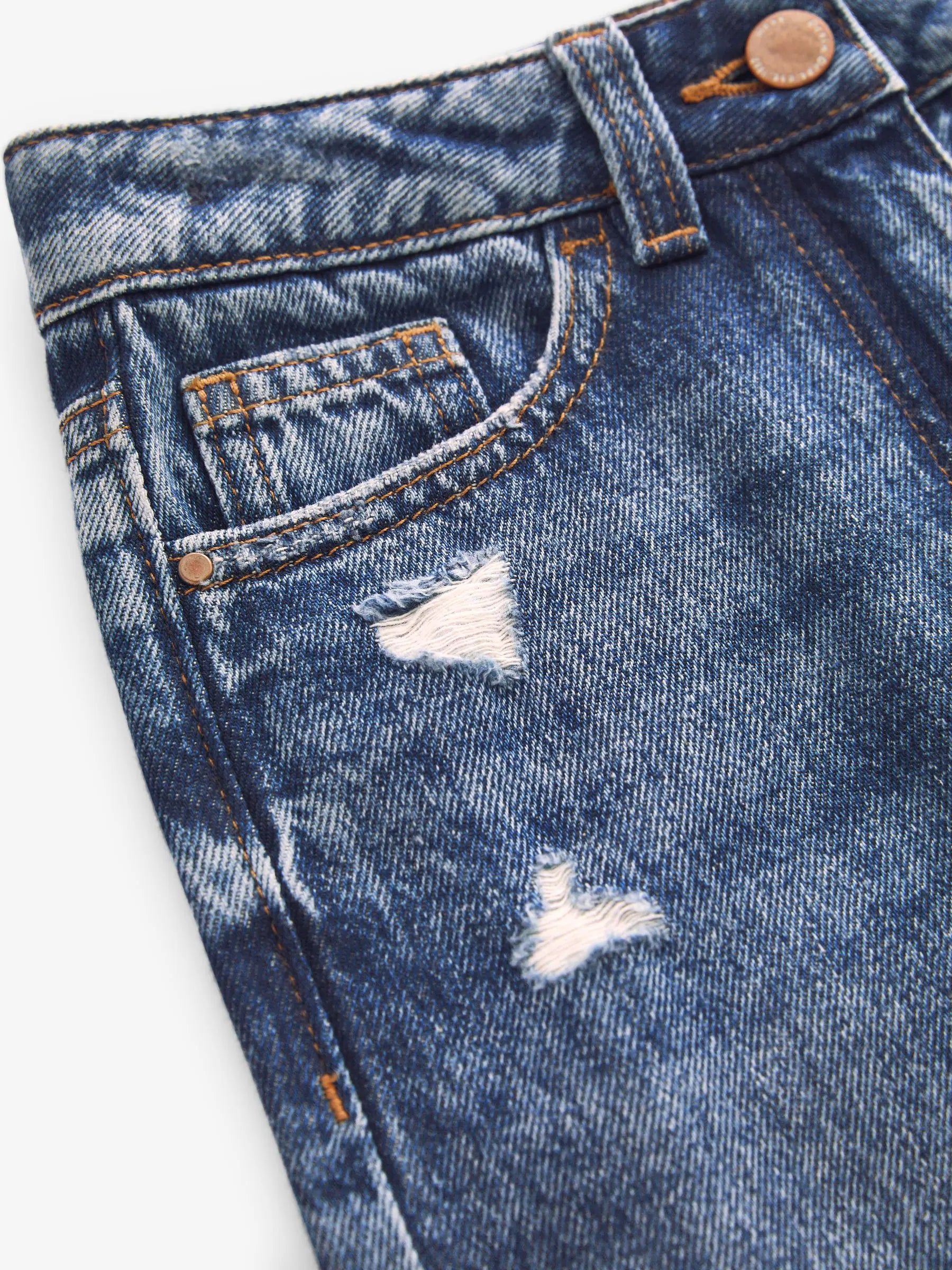 Dark Wash Wide Leg Jeans (3-16yrs)