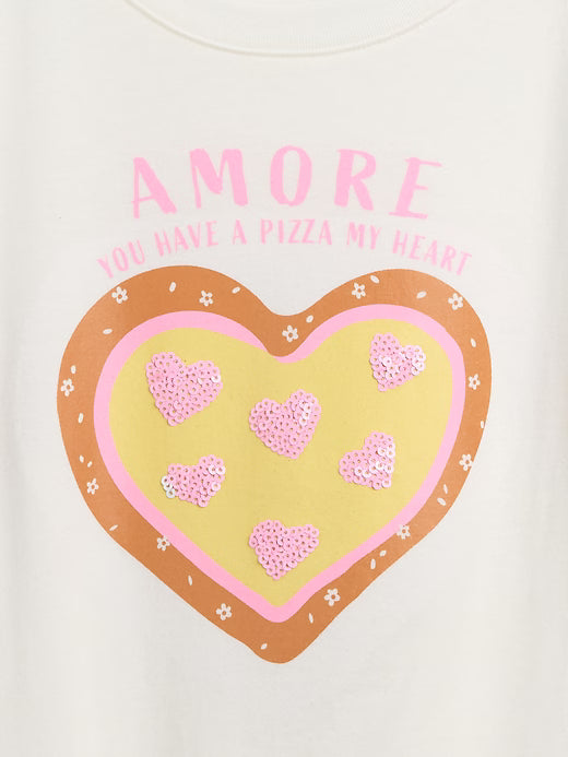 Kids Oversized Graphic T-Shirt