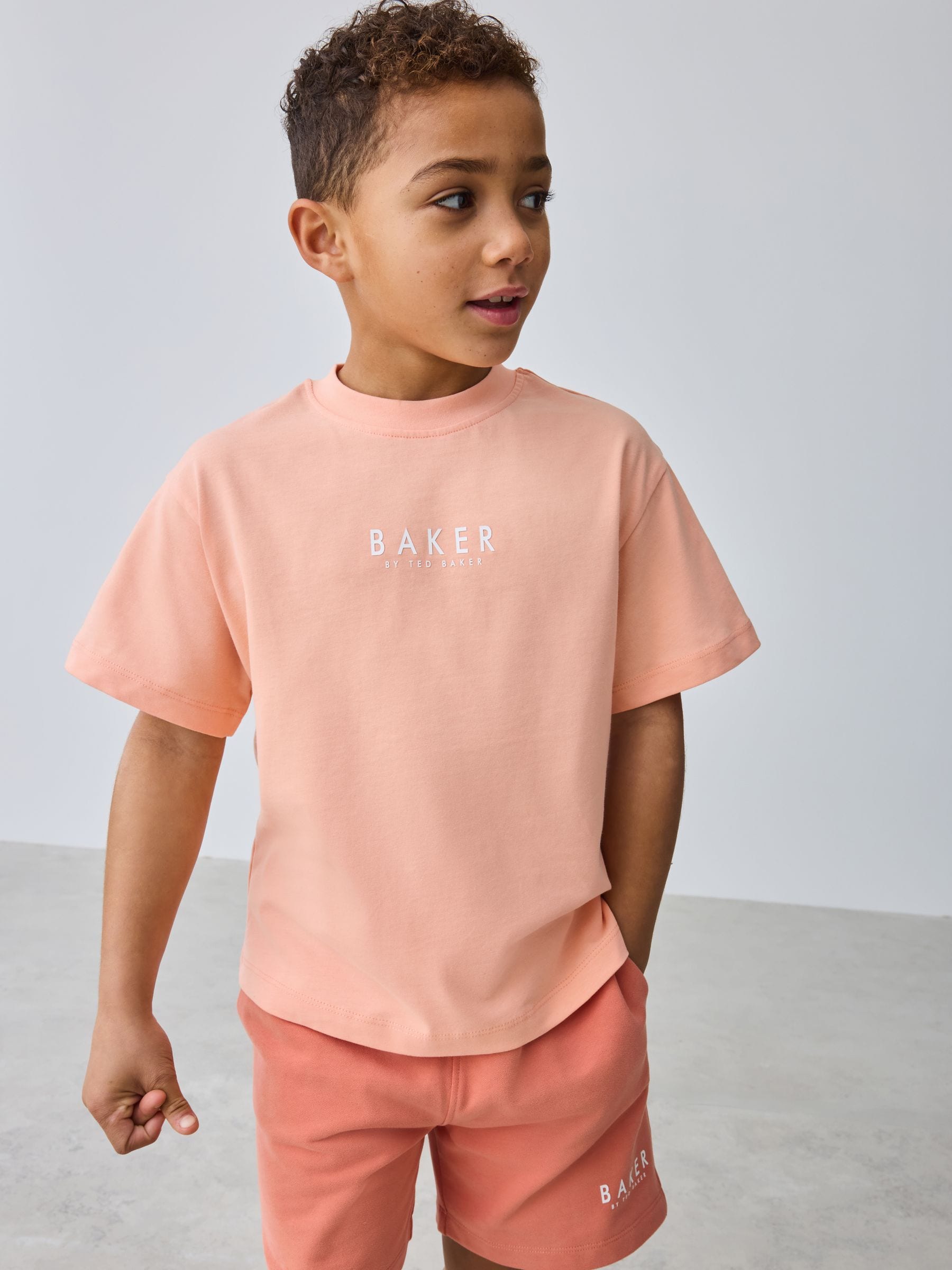 Baker by Ted Baker Oversized T-Shirt and Shorts Set