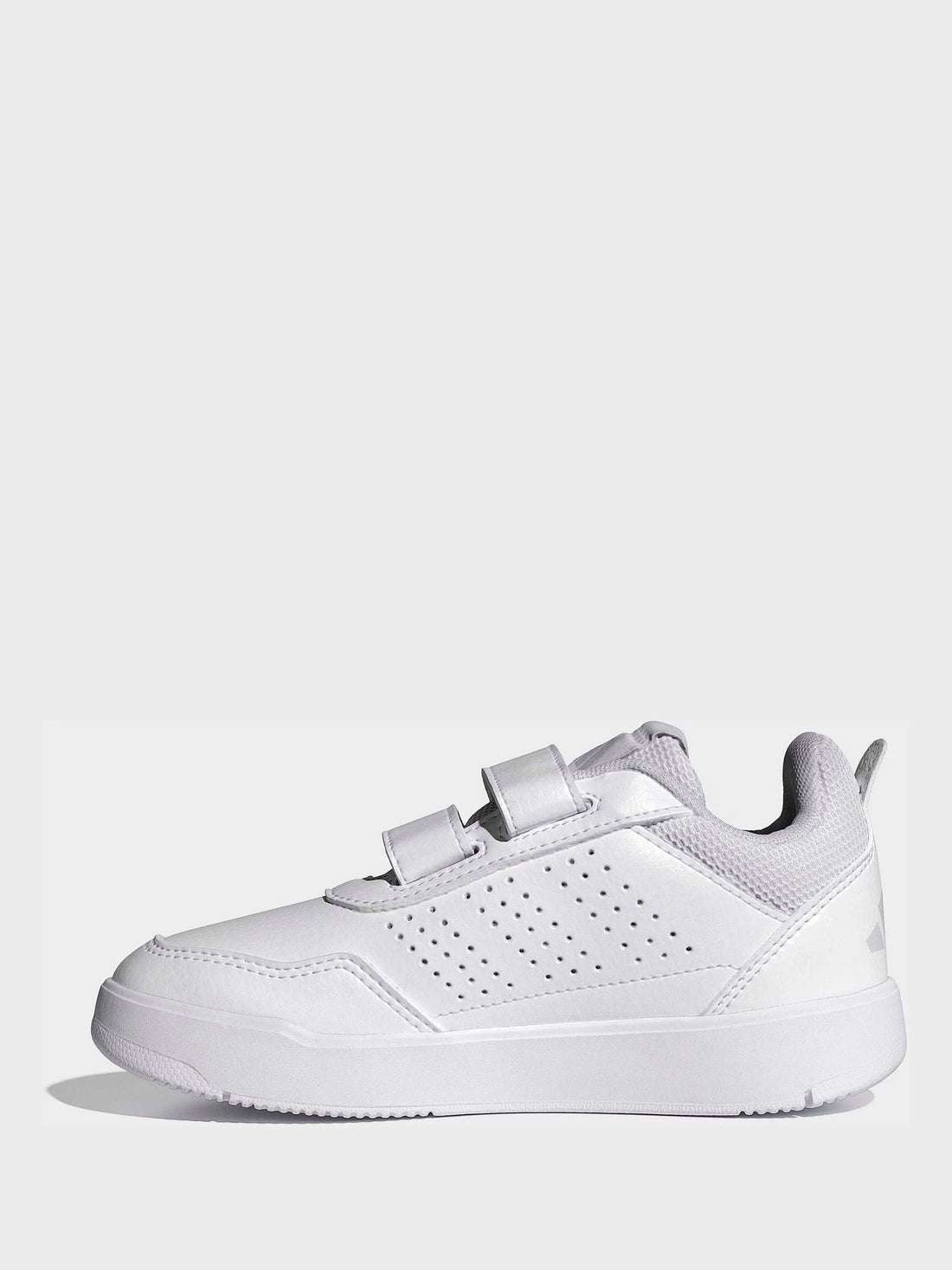 adidas White Hook and Loop Tensaur Sport 3.0 Junior Trainers