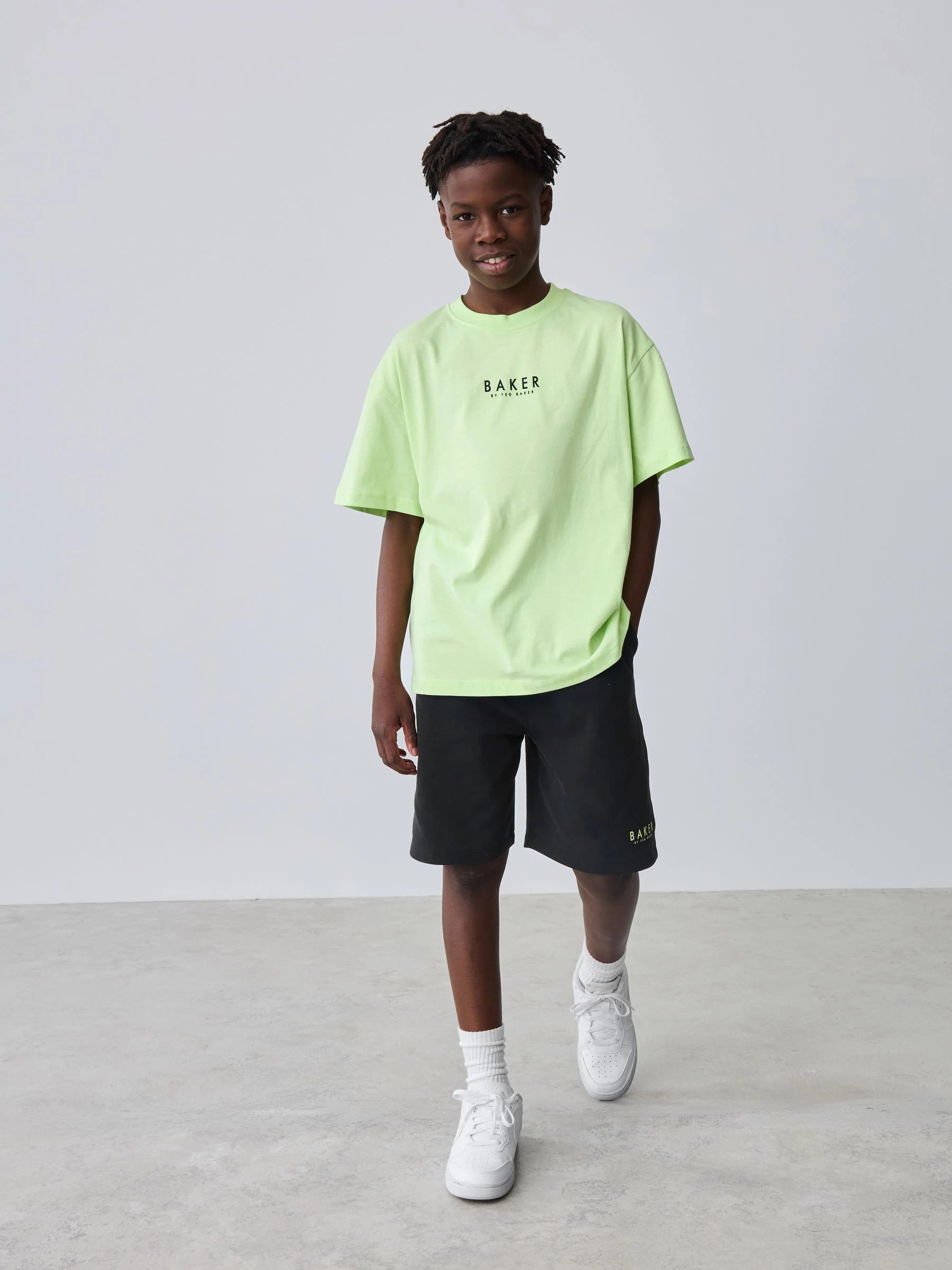 Baker by Ted Baker Oversized T-Shirt and Shorts Set