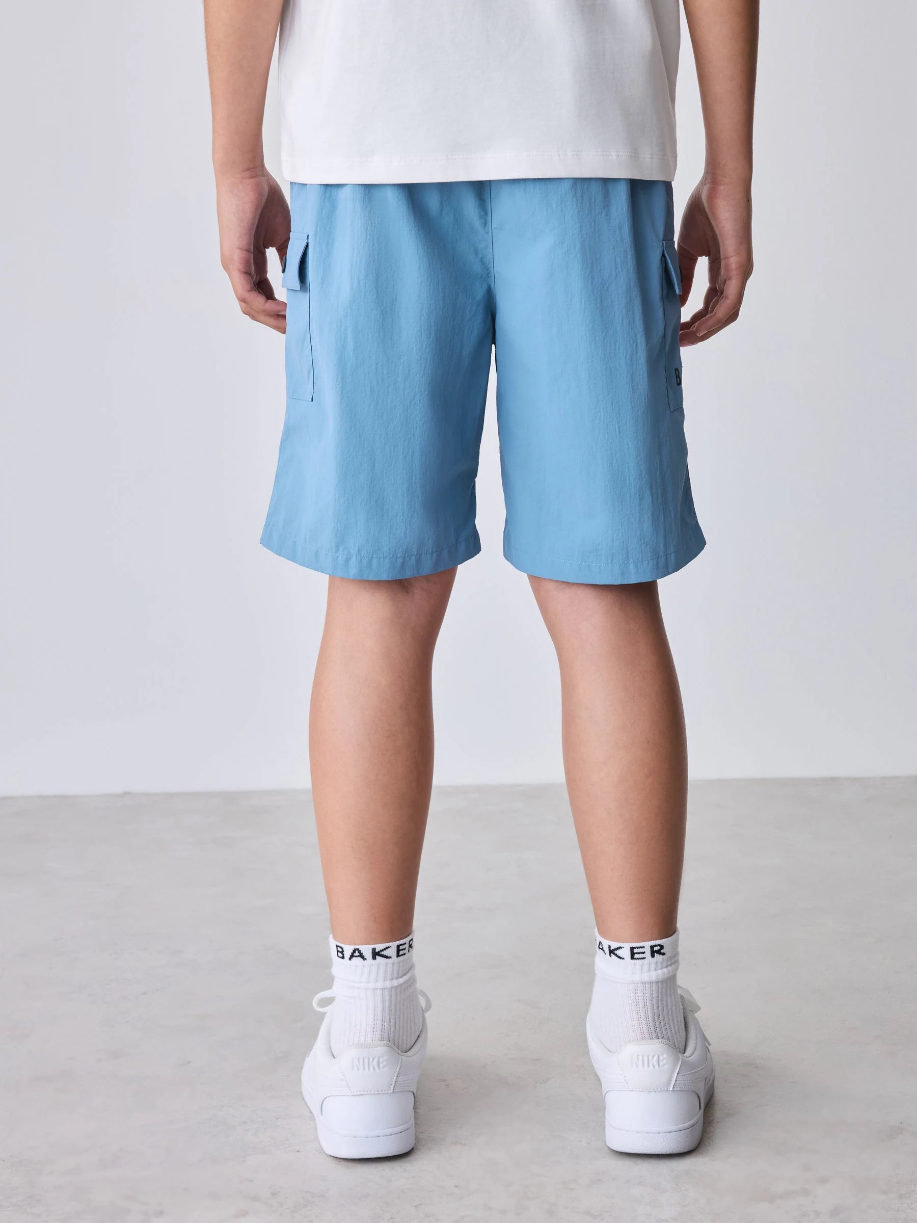 Baker by Ted Baker Blue Shirt, T-Shirt and Shorts Set