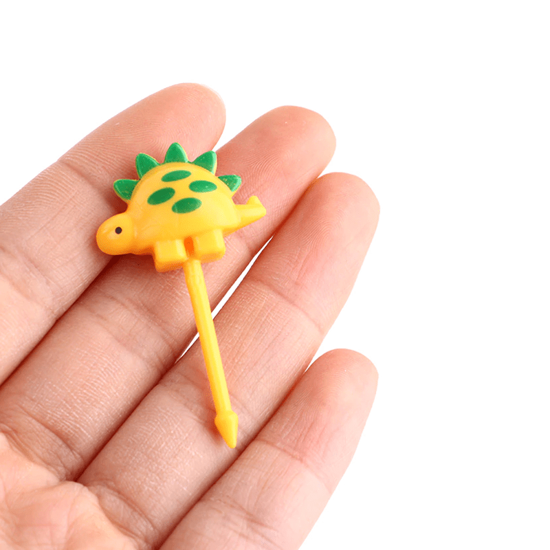 (6pc) 3D Food Picks, Dinosaurs