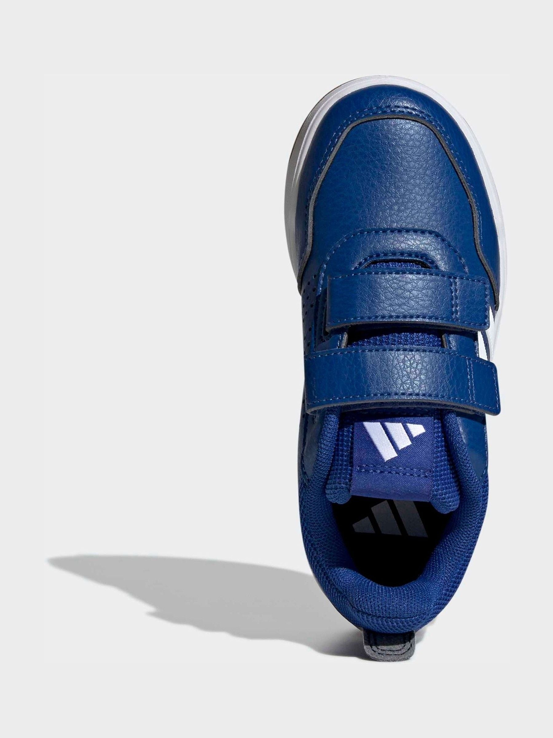 adidas Blue Hook and Loop Tensaur Sport 3.0 Junior Trainers