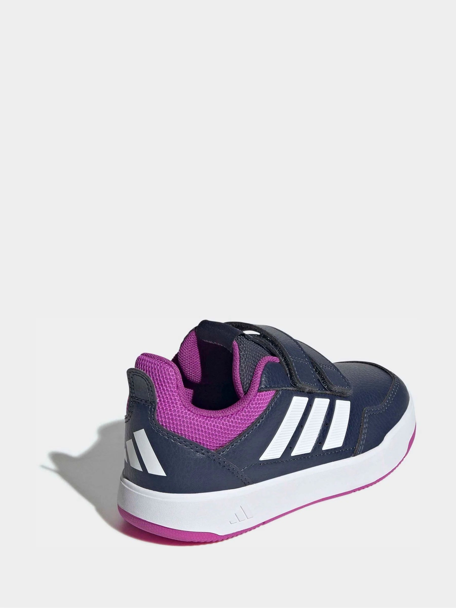 adidas Dark Blue/Purple Hook and Loop Tensaur Sport 3.0 Junior Trainers