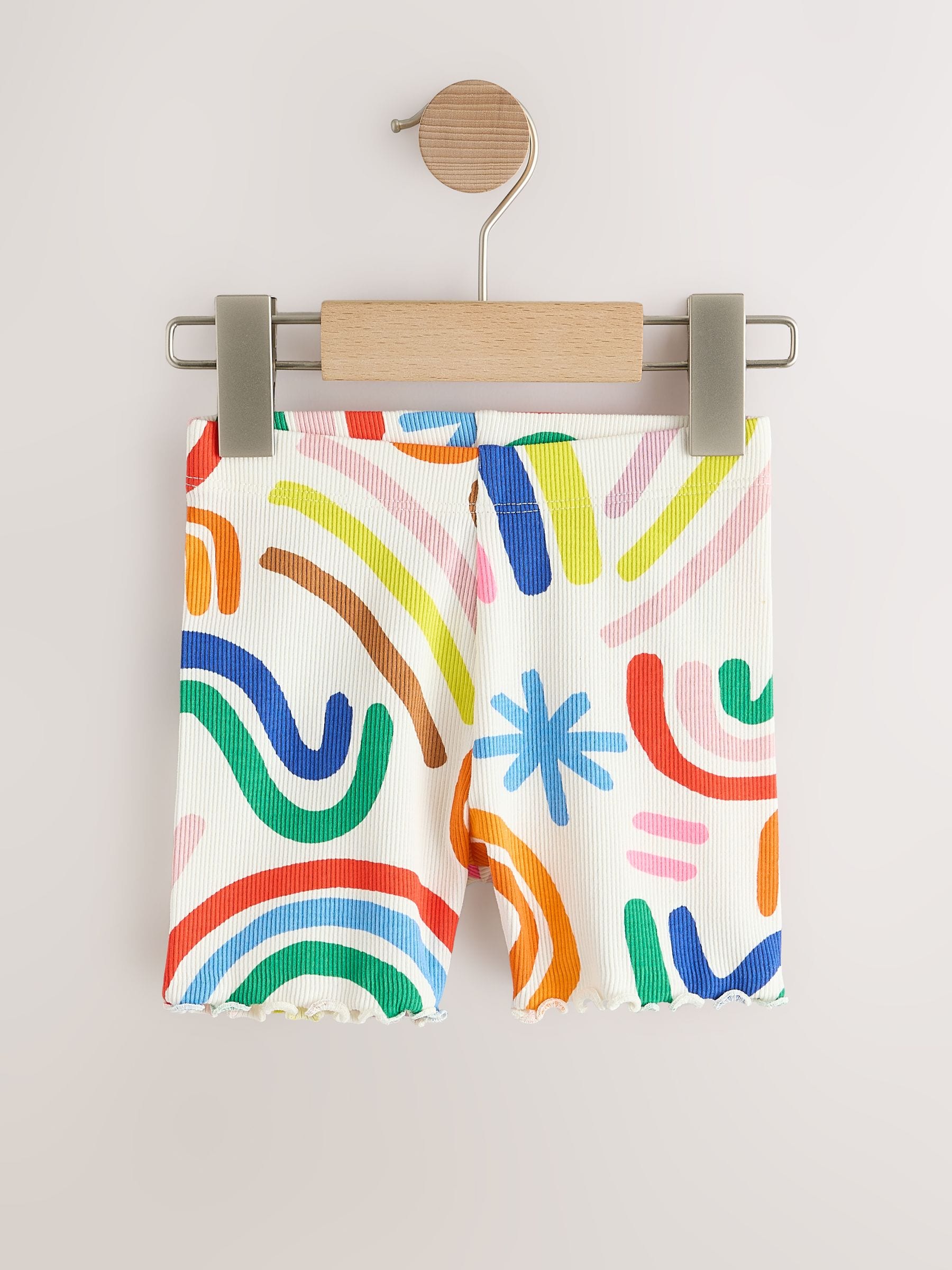 Rainbow Cycle Shorts 5 Pack (3mths-7yrs)