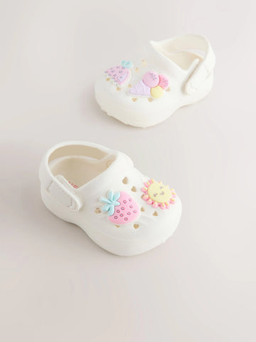 White Character Baby EVA Clogs (0-24mths)
