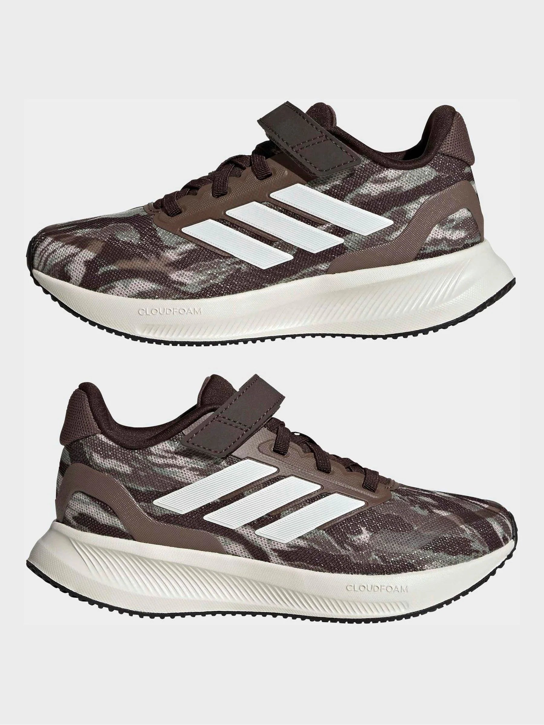 adidas Green Run Falcon 5 Elastic Lace Kids Trainers