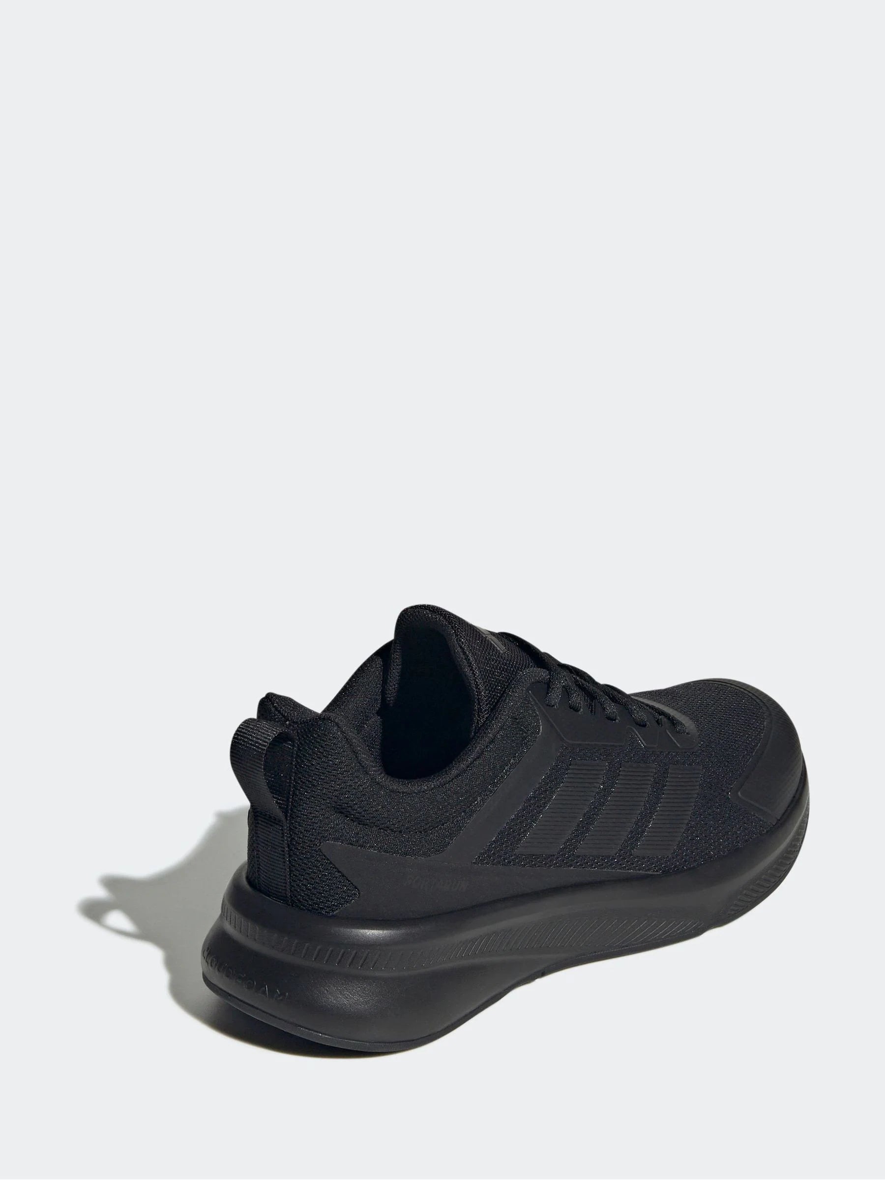 adidas Black Fortarun 4.0 Lace Junior Trainers