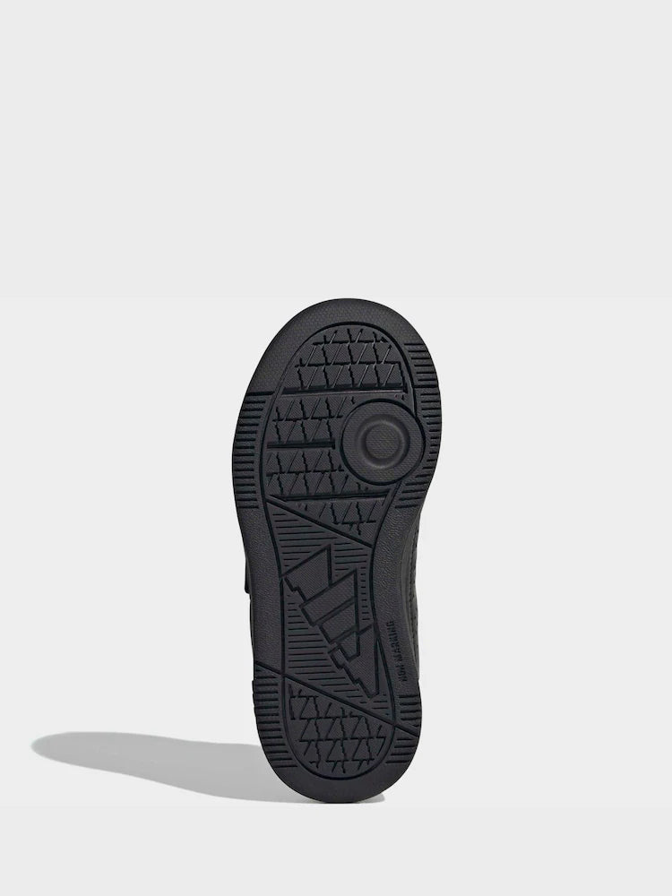 adidas Black Hook and Loop Tensaur Sport 3.0 Junior Trainers