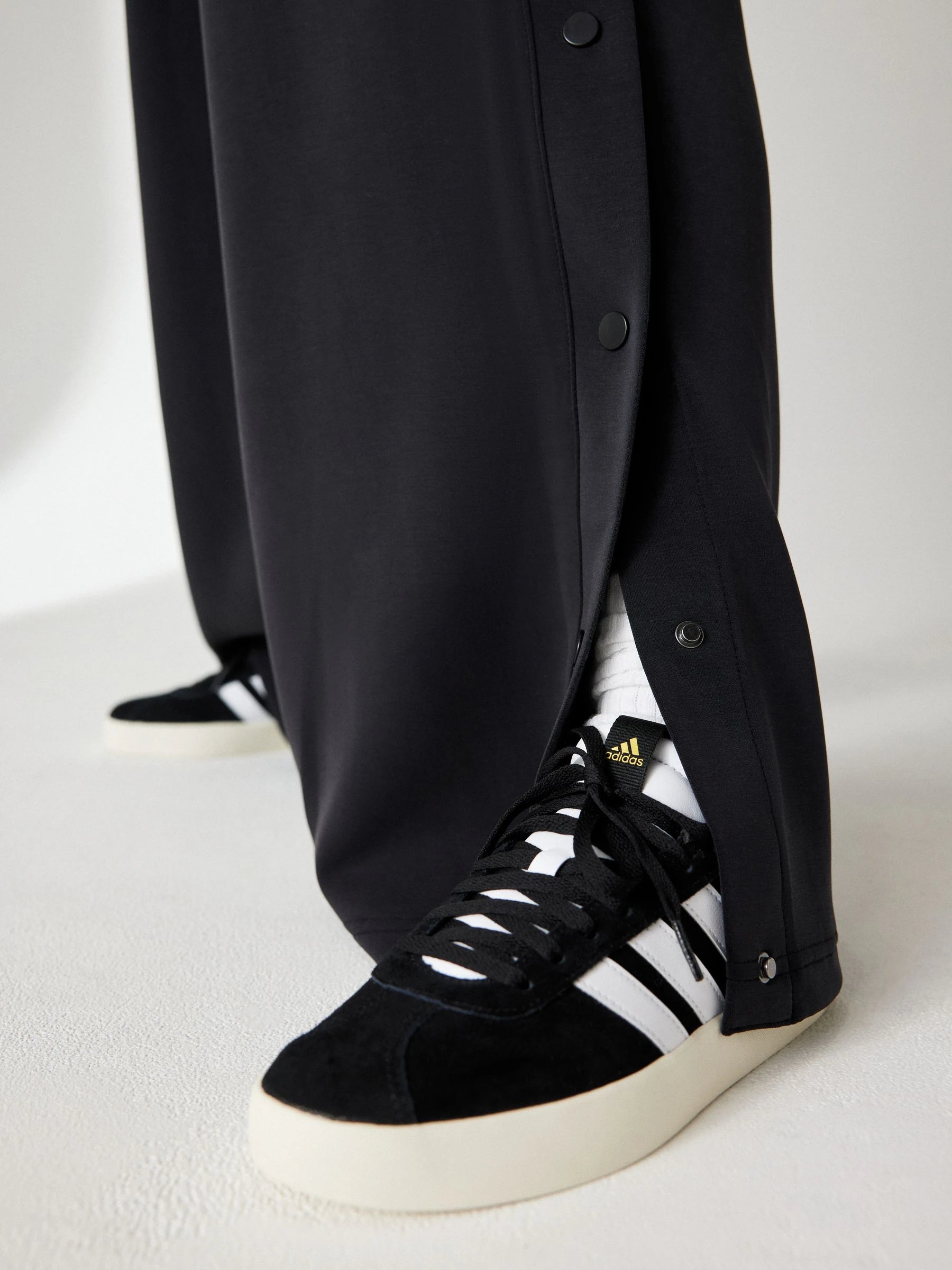 adidas Black Dark VL Court 3.0 Trainers
