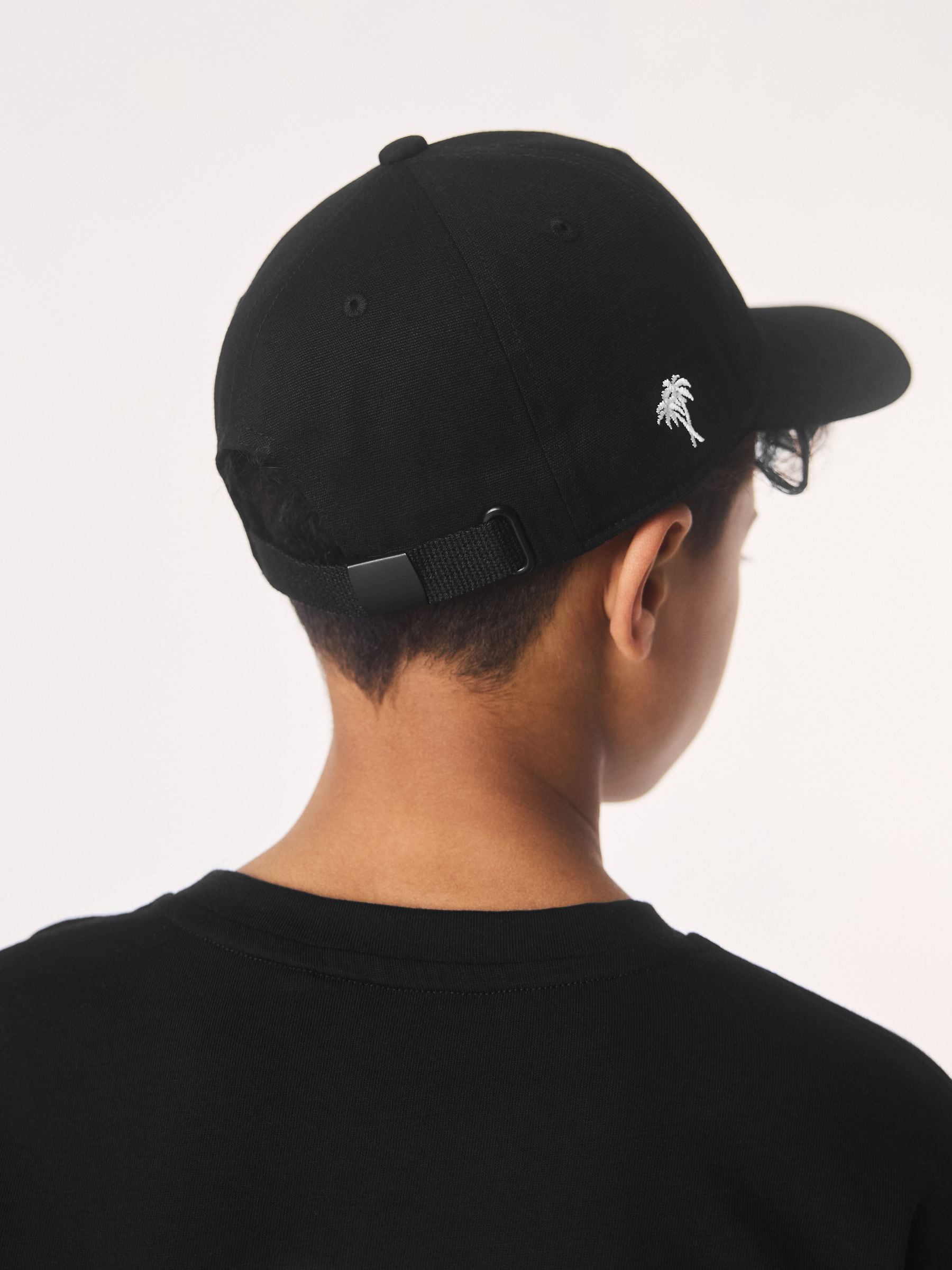 smALLSAINTS Black Logo Baseball Cap