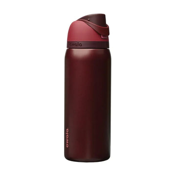 Owala FreeSip Insulated Stainless Steel Water Bottle - Black Cherry