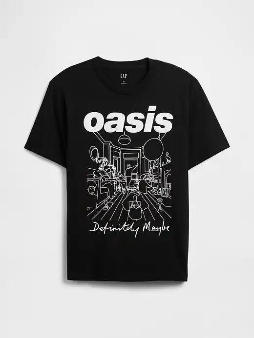 Relaxed Oasis Graphic T-Shirt