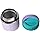 Thermoflask 20 oz Insulated Food Jar, 2-Pack, Pink and Blue, Hot 12 Hours Cold 24 Hours (Gray and Light Pink)