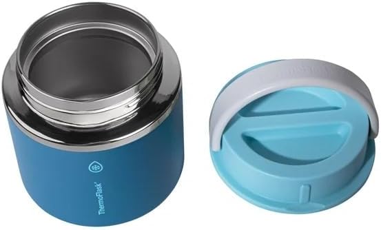 Thermoflask 20 oz Insulated Food Jar, 2-Pack (Pink and Blue)