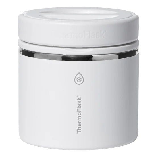 ThermoFlask 20 oz Insulated Food Jar, 2-Pack (Blue & White)