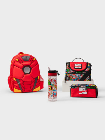 Marvel 4 Piece Essential Junior Bundle Black