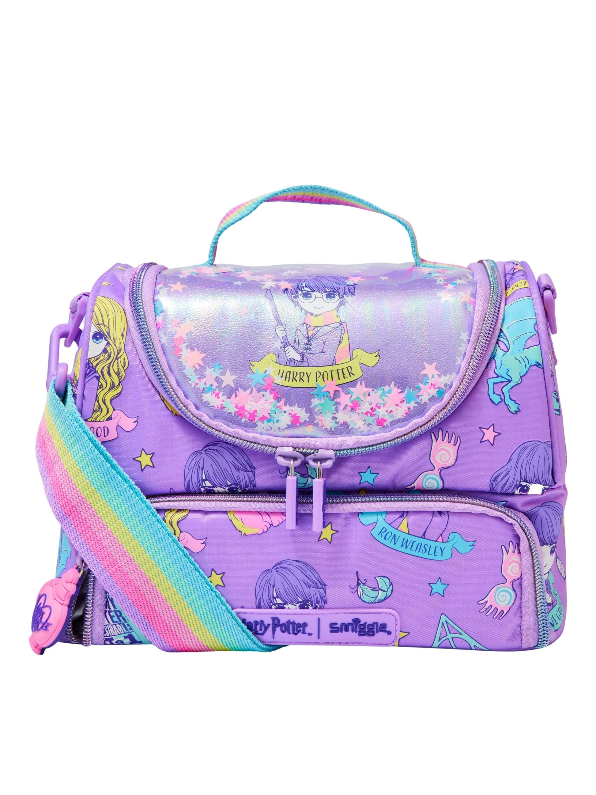 Harry Potter 4 Piece Lunchbox Bundle Lilac