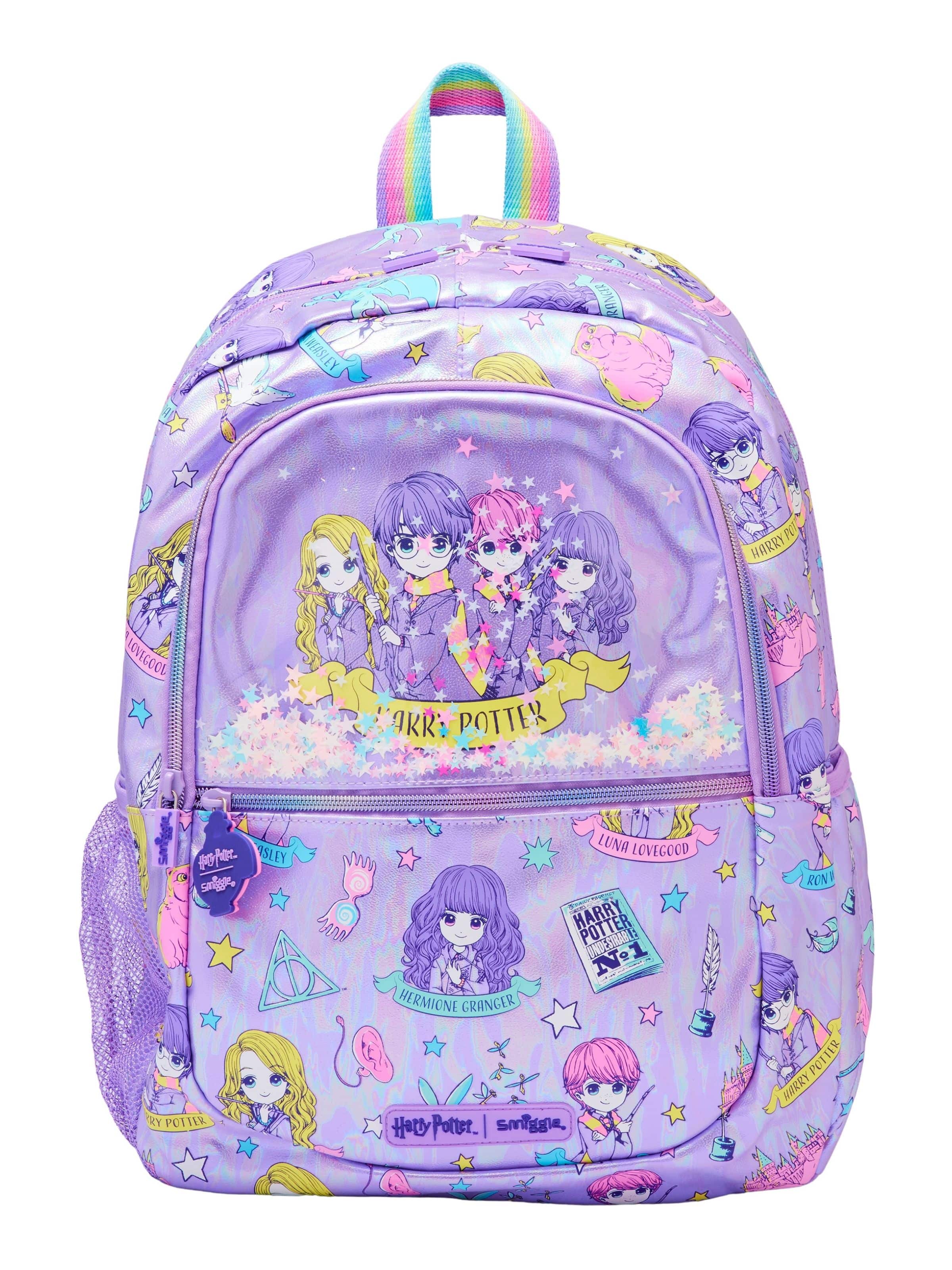 Harry Potter 4 Piece Lunchbox Bundle Lilac