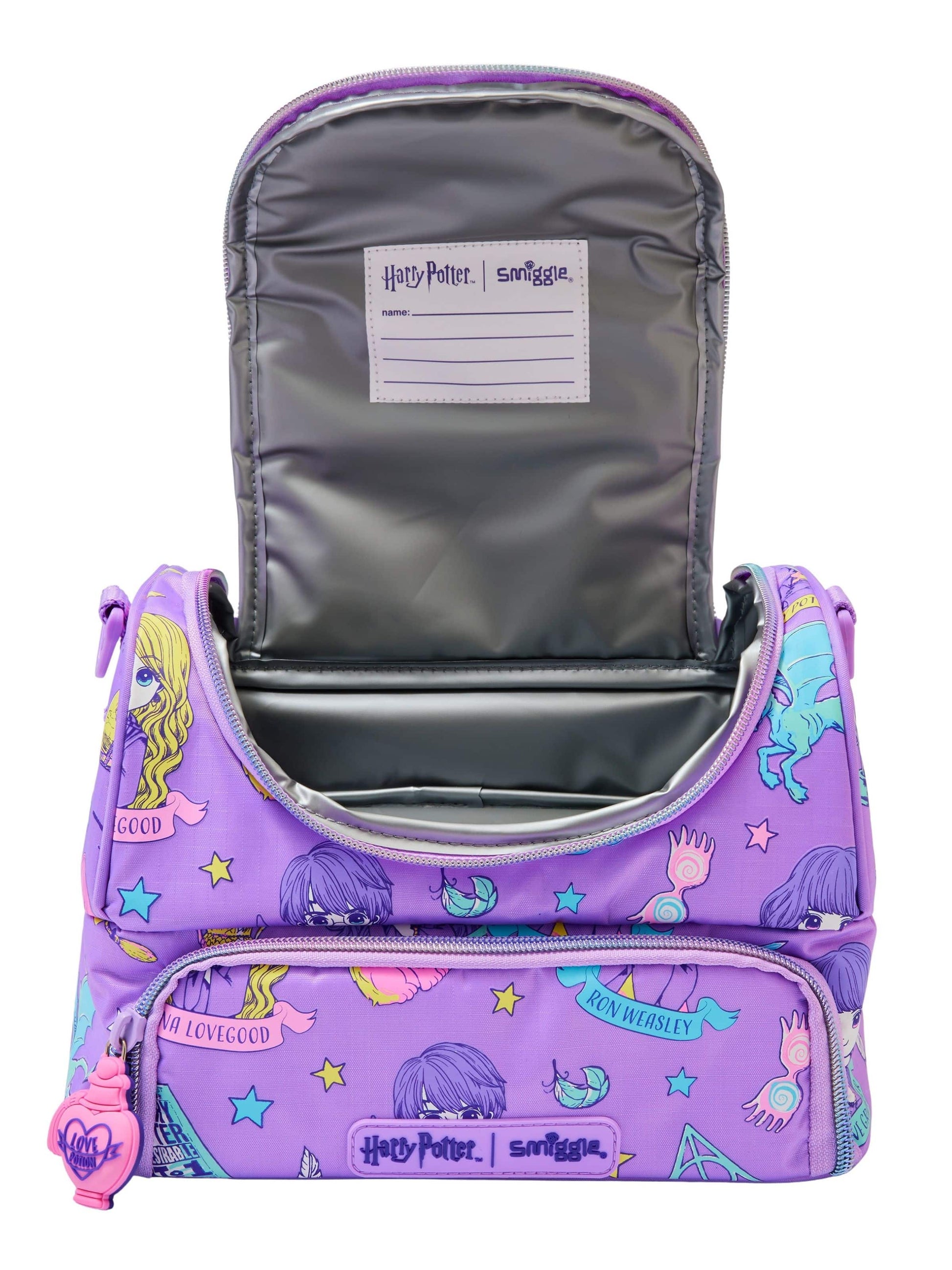 Harry Potter 4 Piece Lunchbox Bundle Lilac