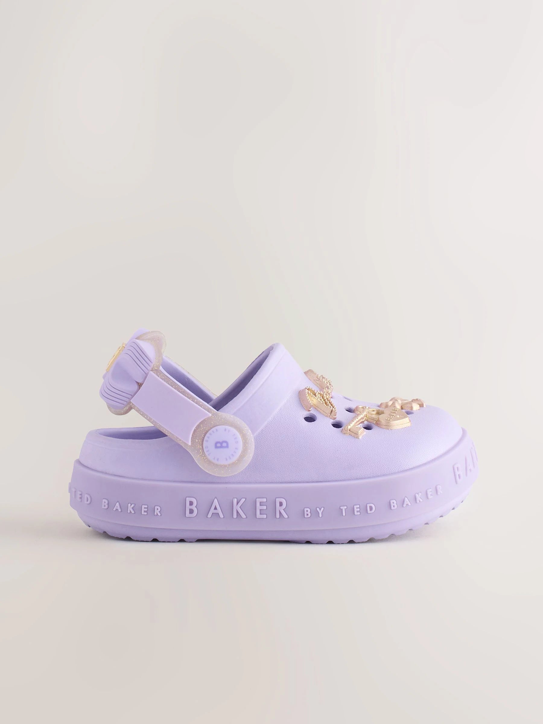 Baker by Ted Baker Girls Bow Clog Sandals