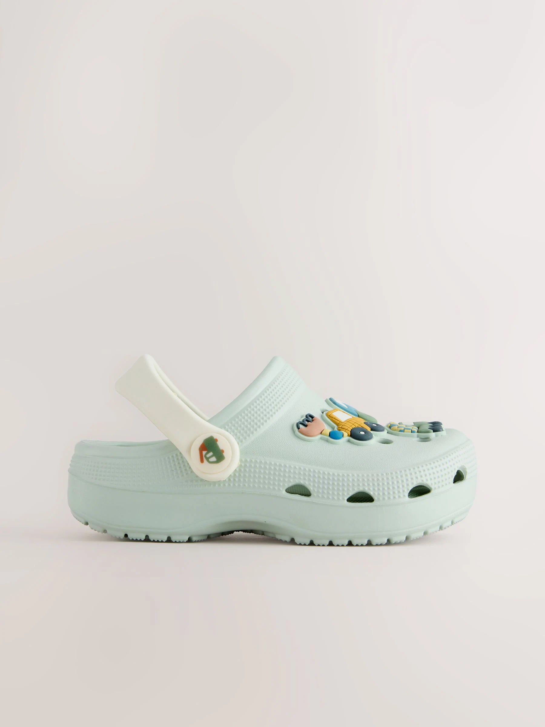 Sage Green Transport Standard Fit (F) Comfort Clogs