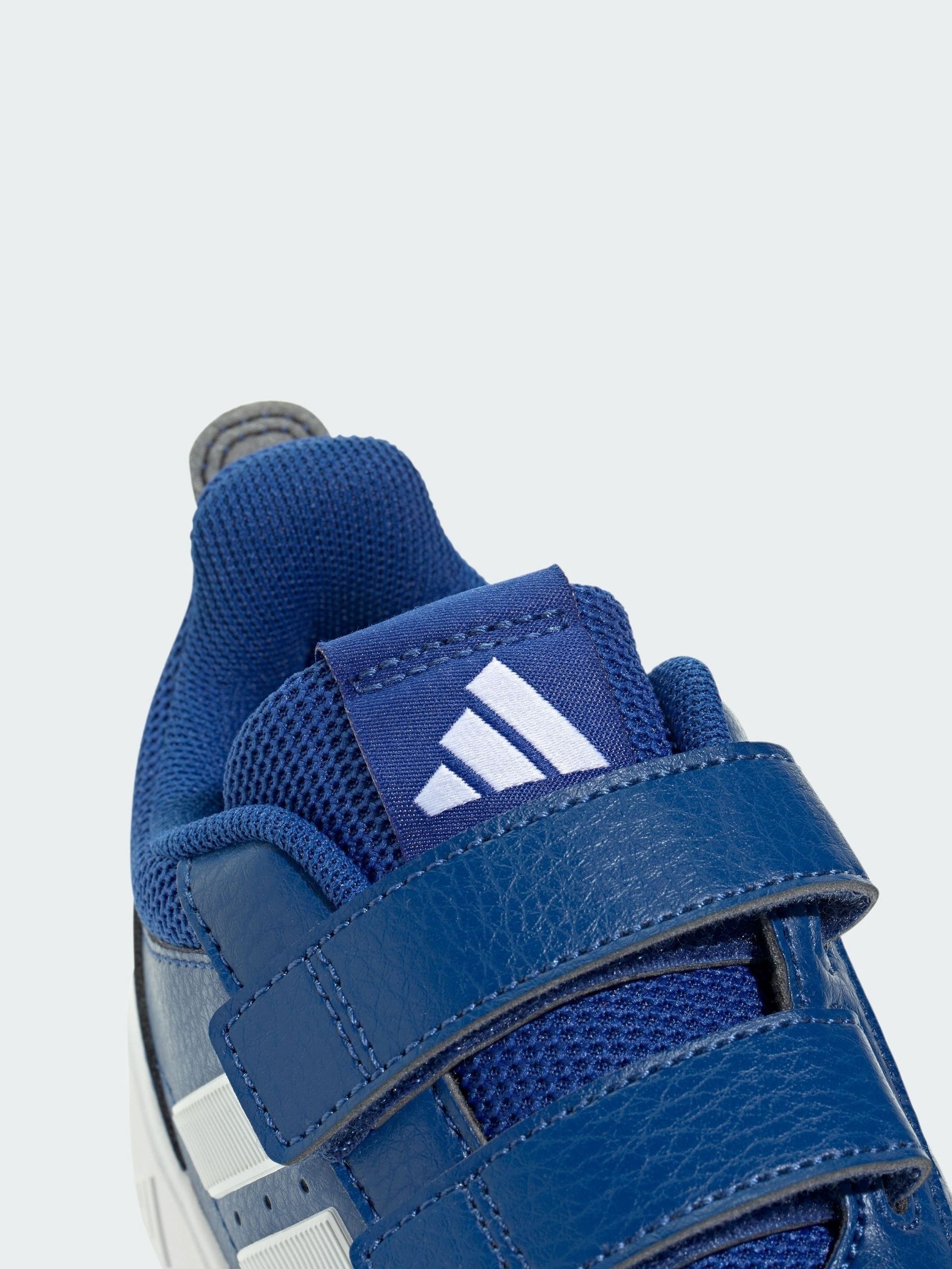 adidas Blue Hook and Loop Tensaur Sport 3.0 Junior Trainers