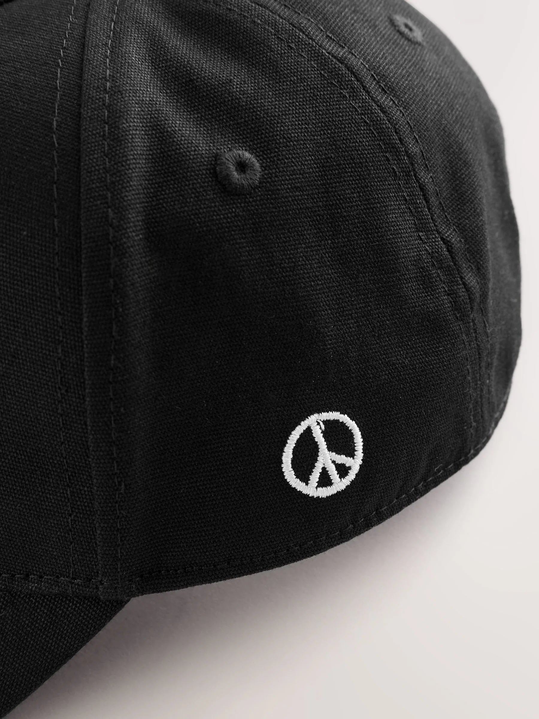 smALLSAINTS Black Logo Baseball Cap