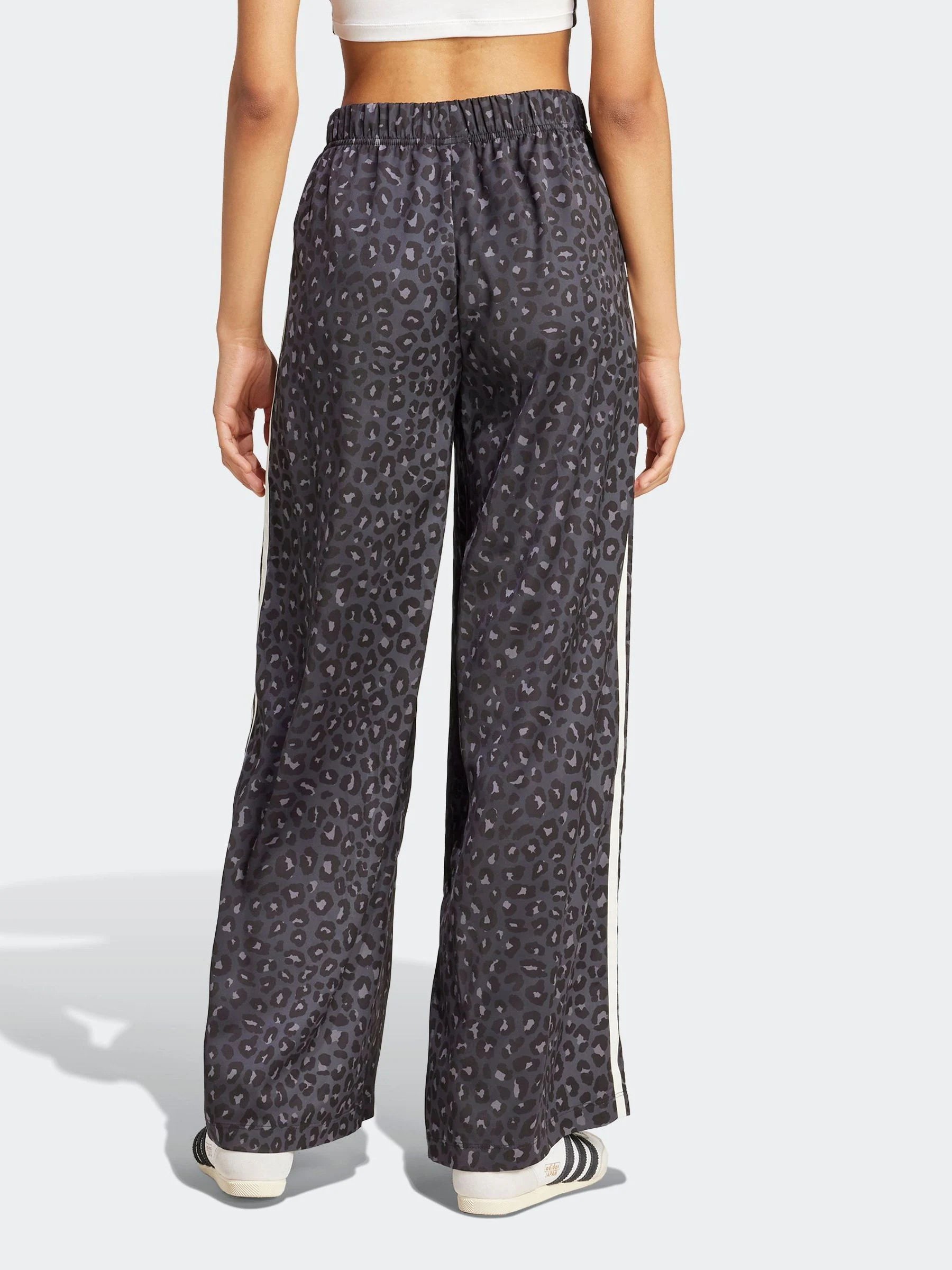 adidas Originals Animal Wide Leg Satin Trousers