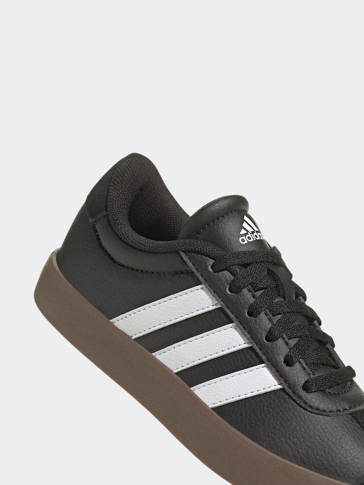 adidas Black/Tan VL Court 3.0 Trainers