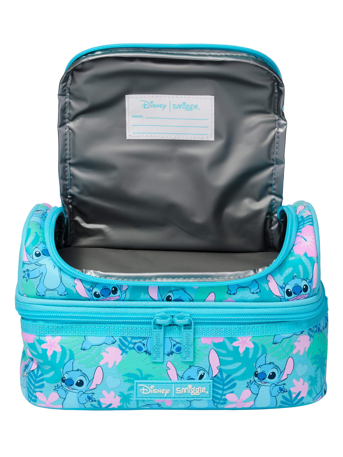 Stitch Double Decker Lunchbox Turquoise