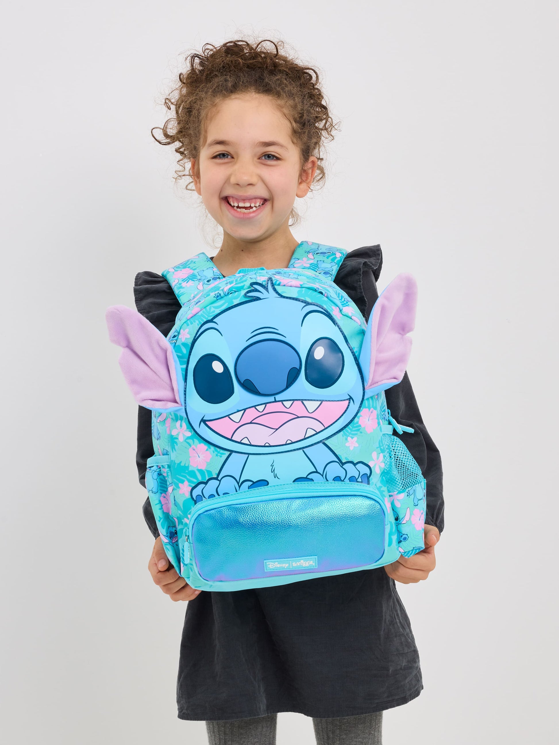 Stitch Junior Hoodie Backpack