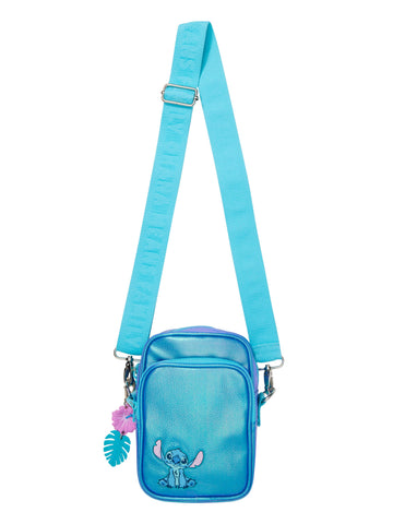 Stitch Shoulder Bag Turquoise