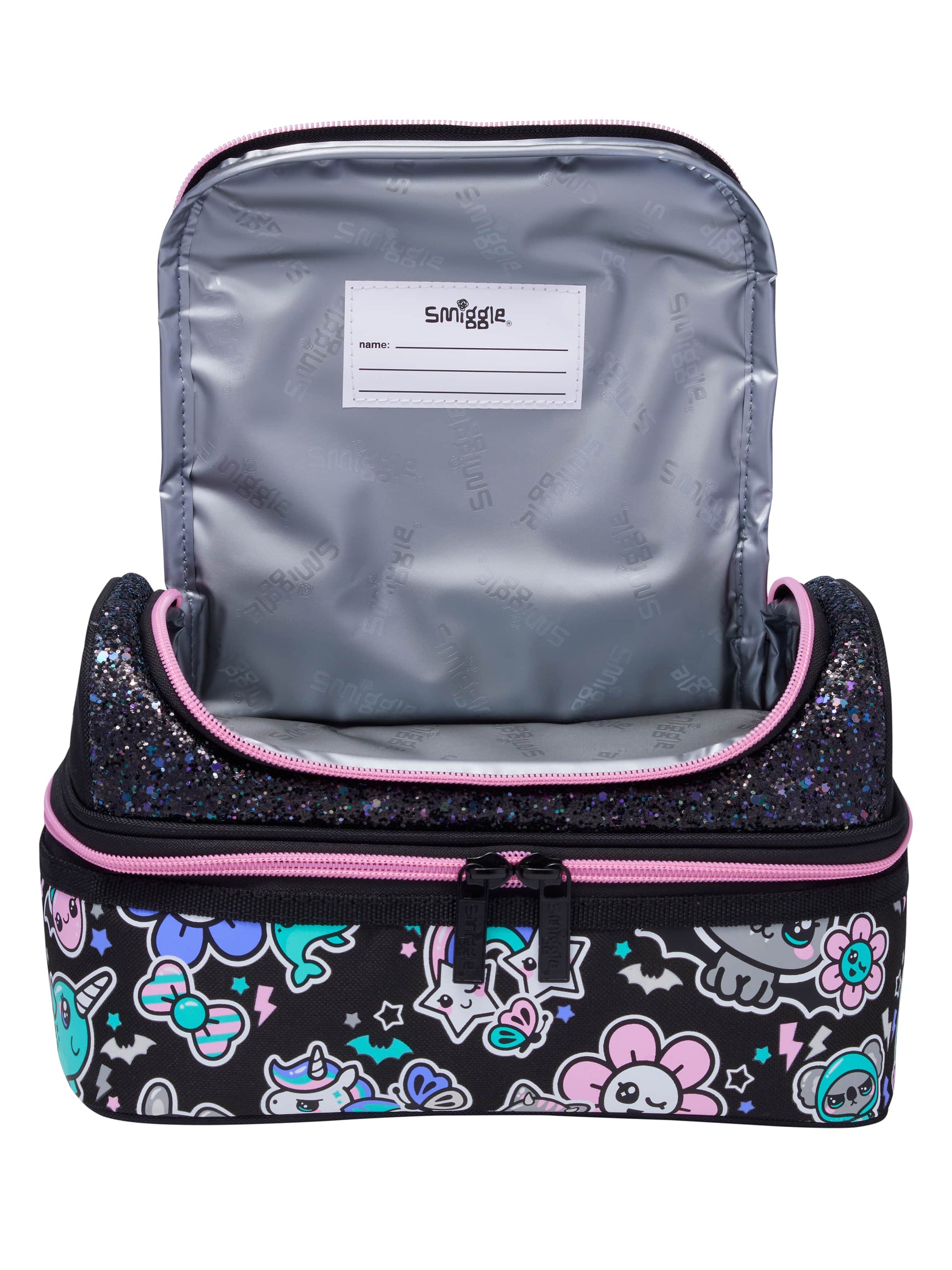 Trailblazer Double Decker Lunchbox Black Mix