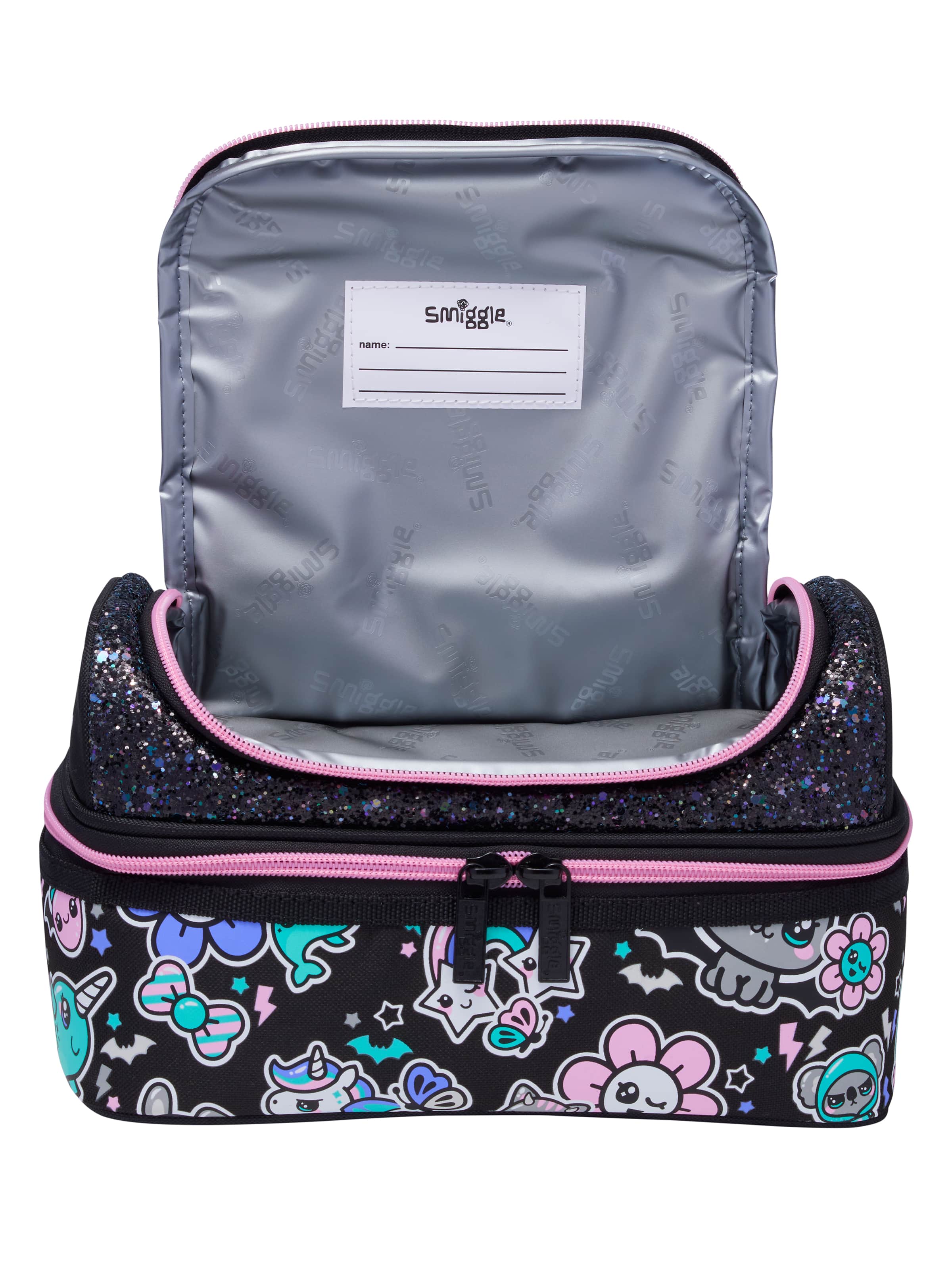 Trailblazer Double Decker Lunchbox Black Mix
