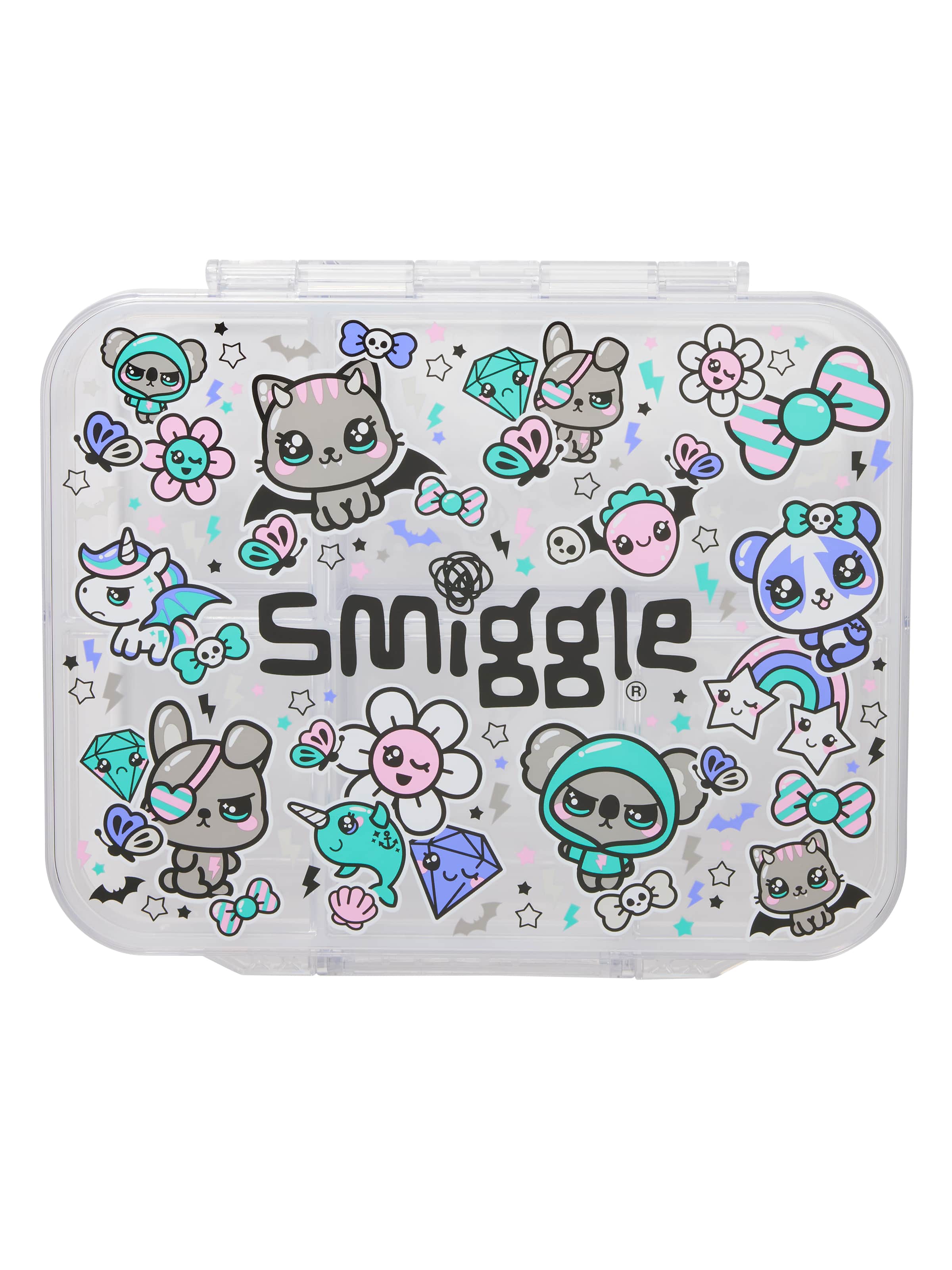 Trailblazer Large Bento Lunchbox Black Mix