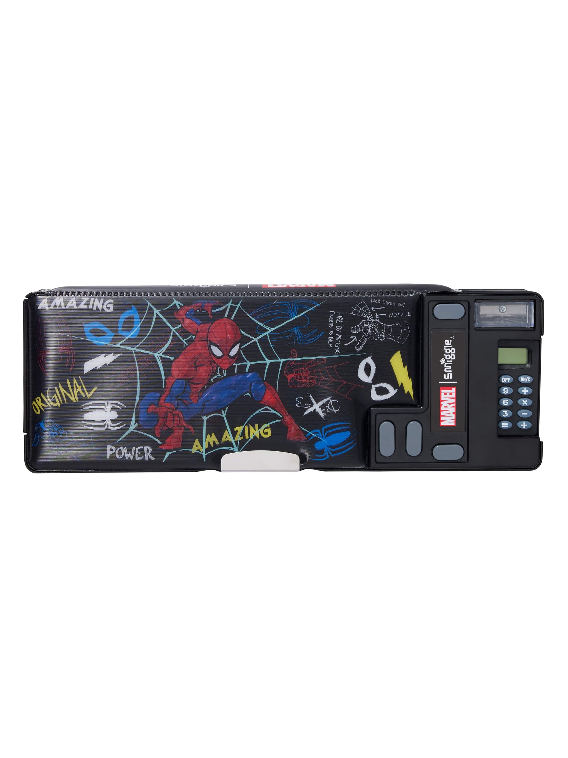 Spider-Man Pop Out Pencil Case Black