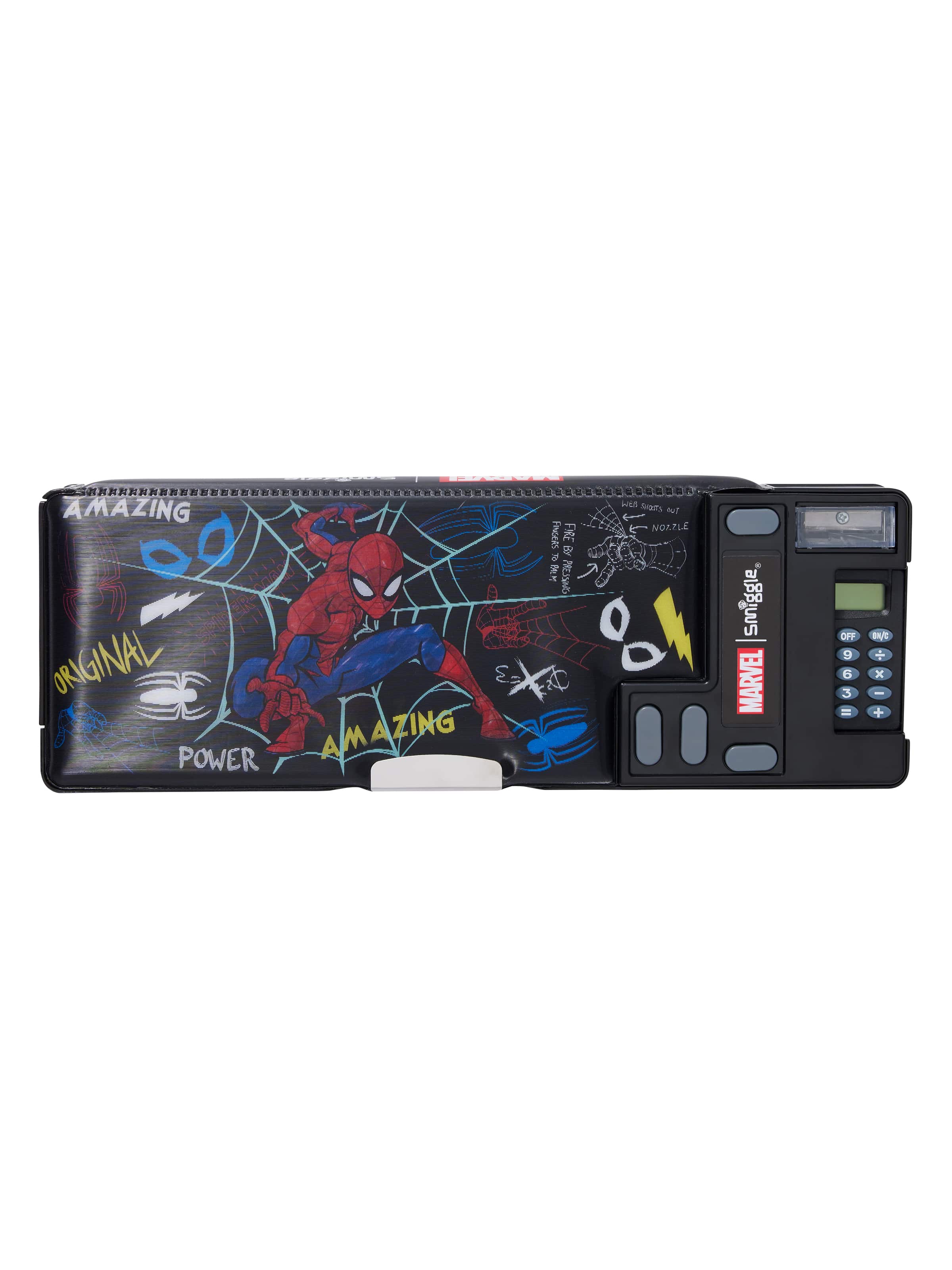 Spider-Man Pop Out Pencil Case Black