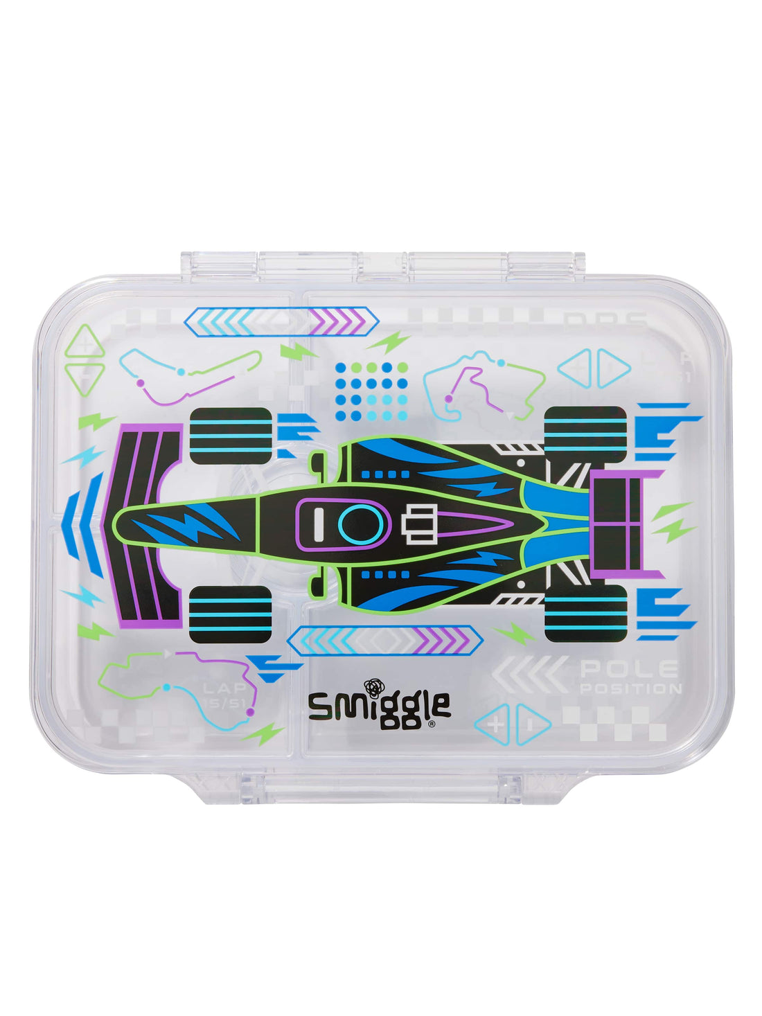 Accelerate Medium Bento Lunchbox Black